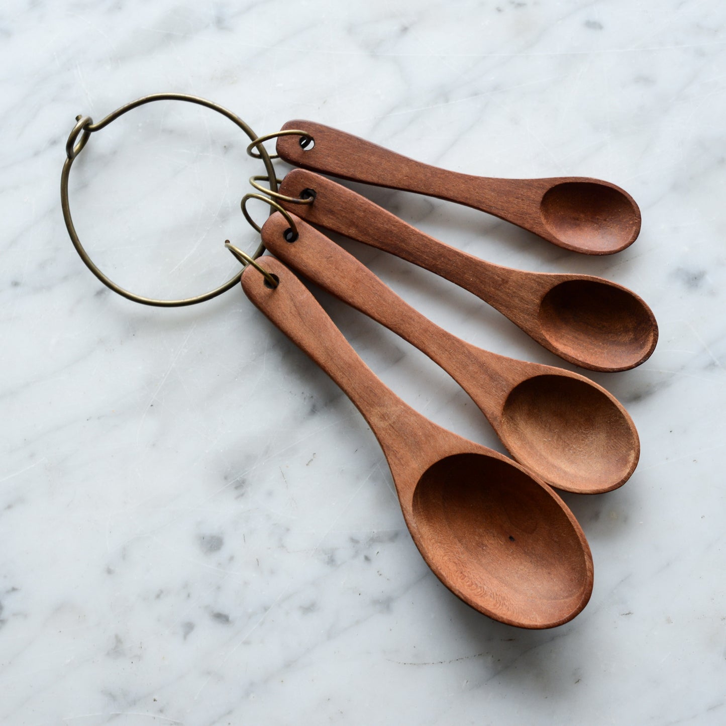 Vintage Wooden Measuring Spoons