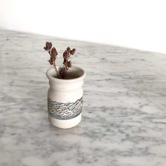 Tiny Vintage Pottery Vase