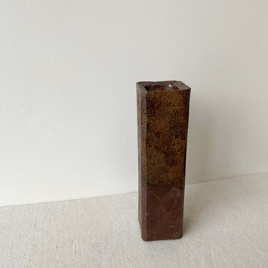 Vintage Squared Studio Pottery Vase