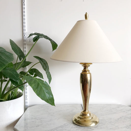 Vintage Stiffel Table Lamp with Shade