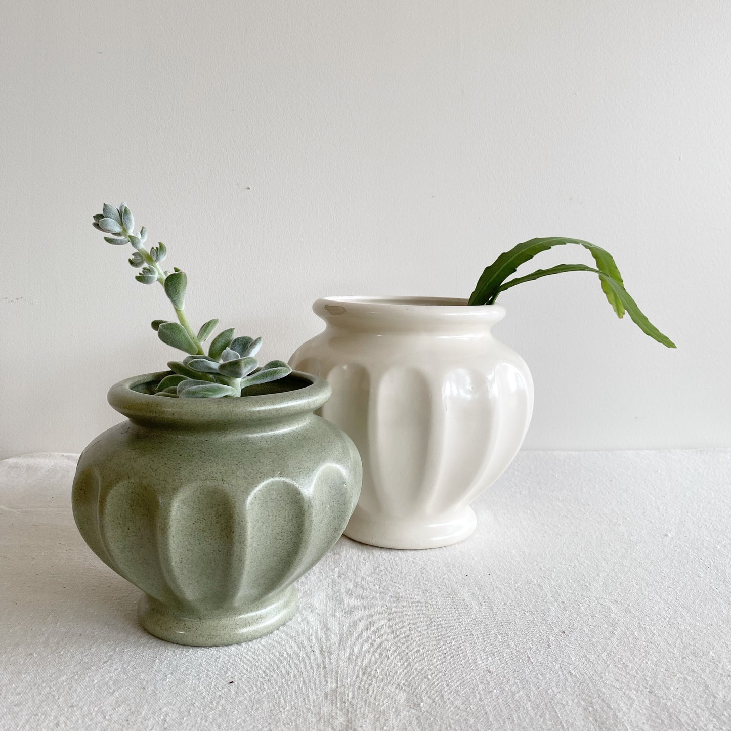 Vintage Ceramic Planter by Haeger, Ivory