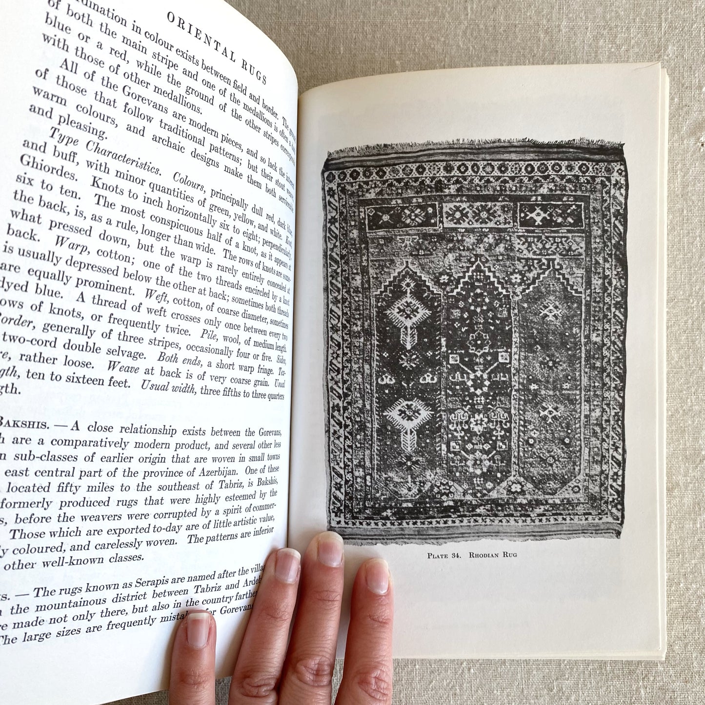 Book: Oriental Rugs Antique & Modern