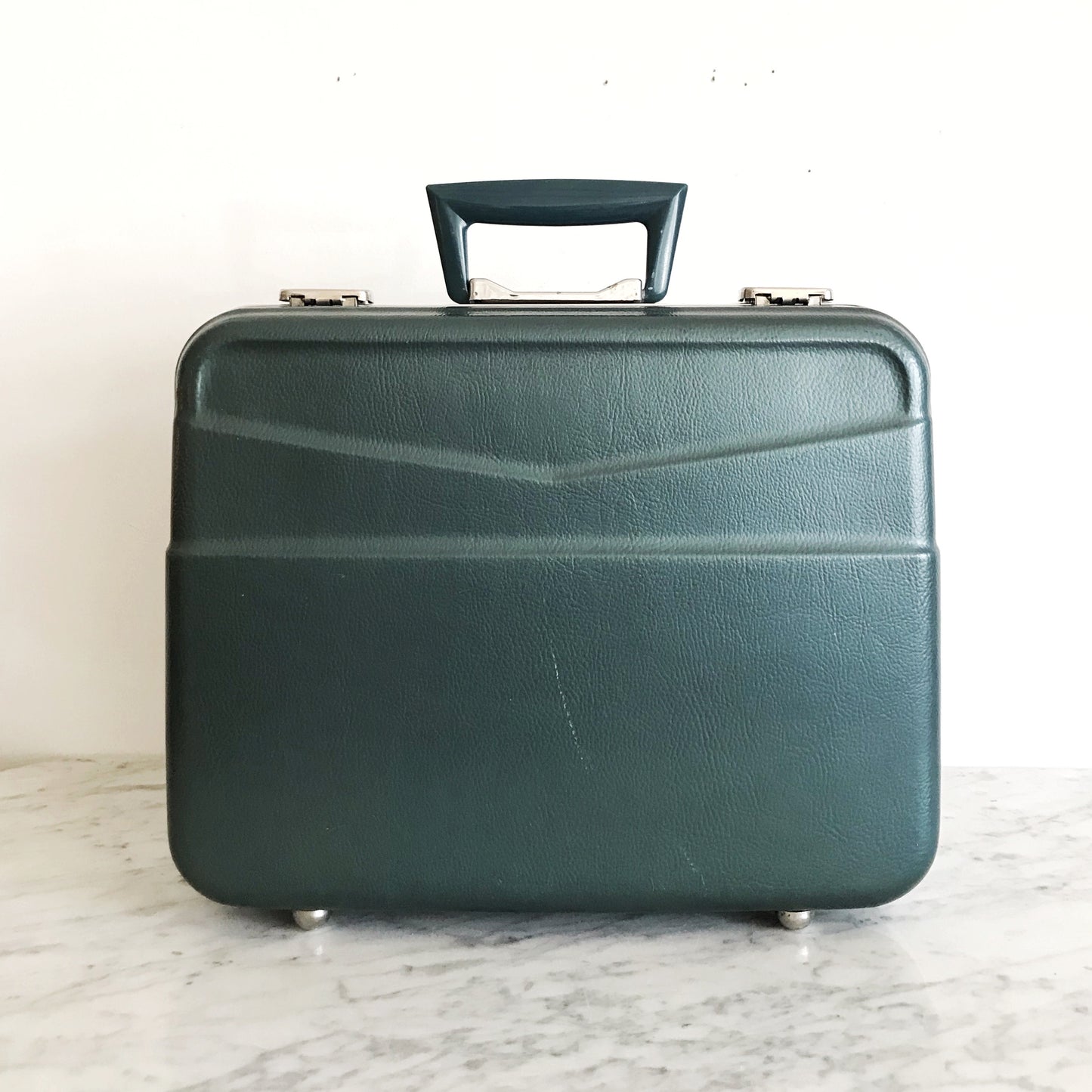 Small Vintage Magna-Lite Suitcase, Green