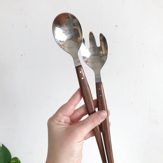 Vintage Danish Modern Serving Set
