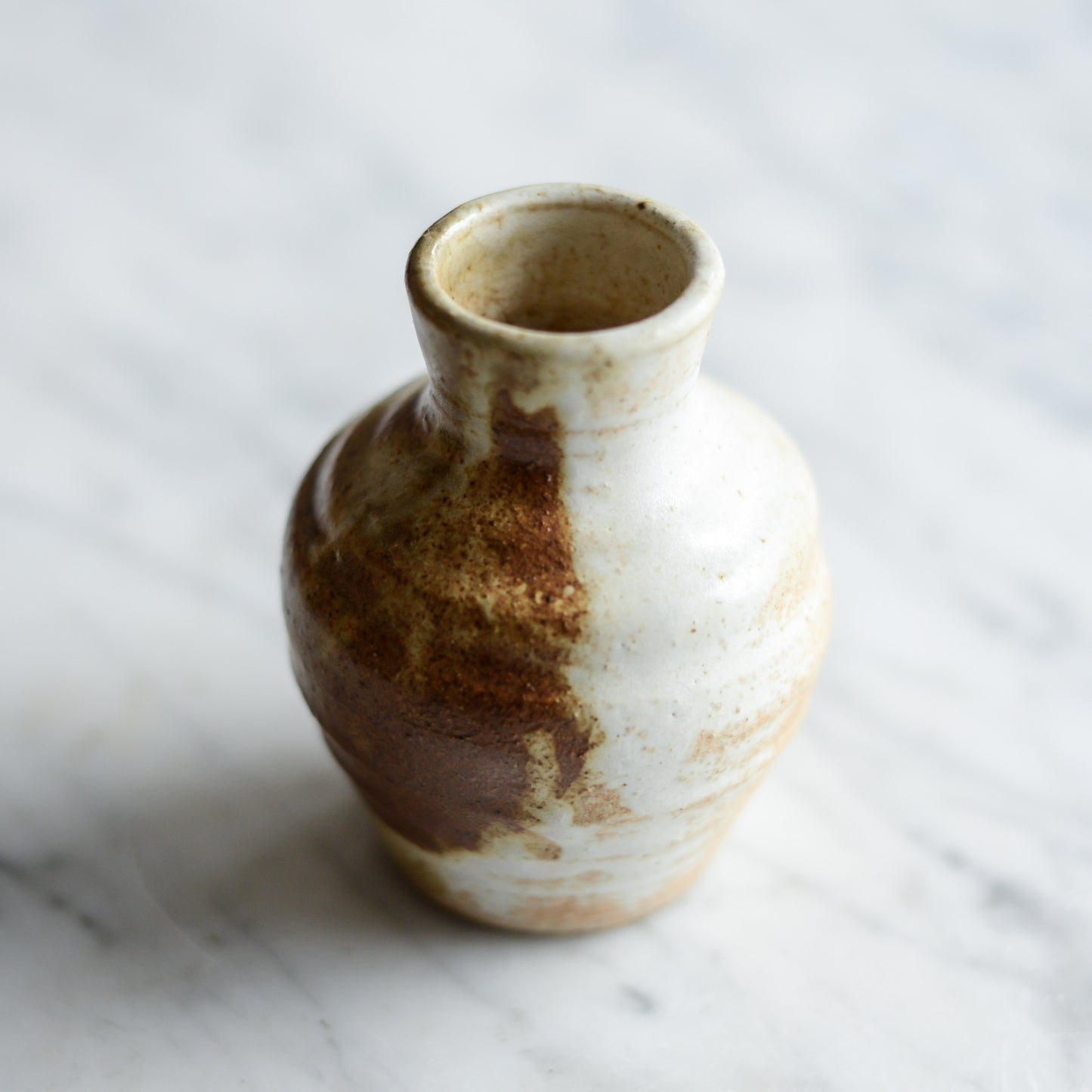 Small Pottery Bud Vase, 3-5/8”