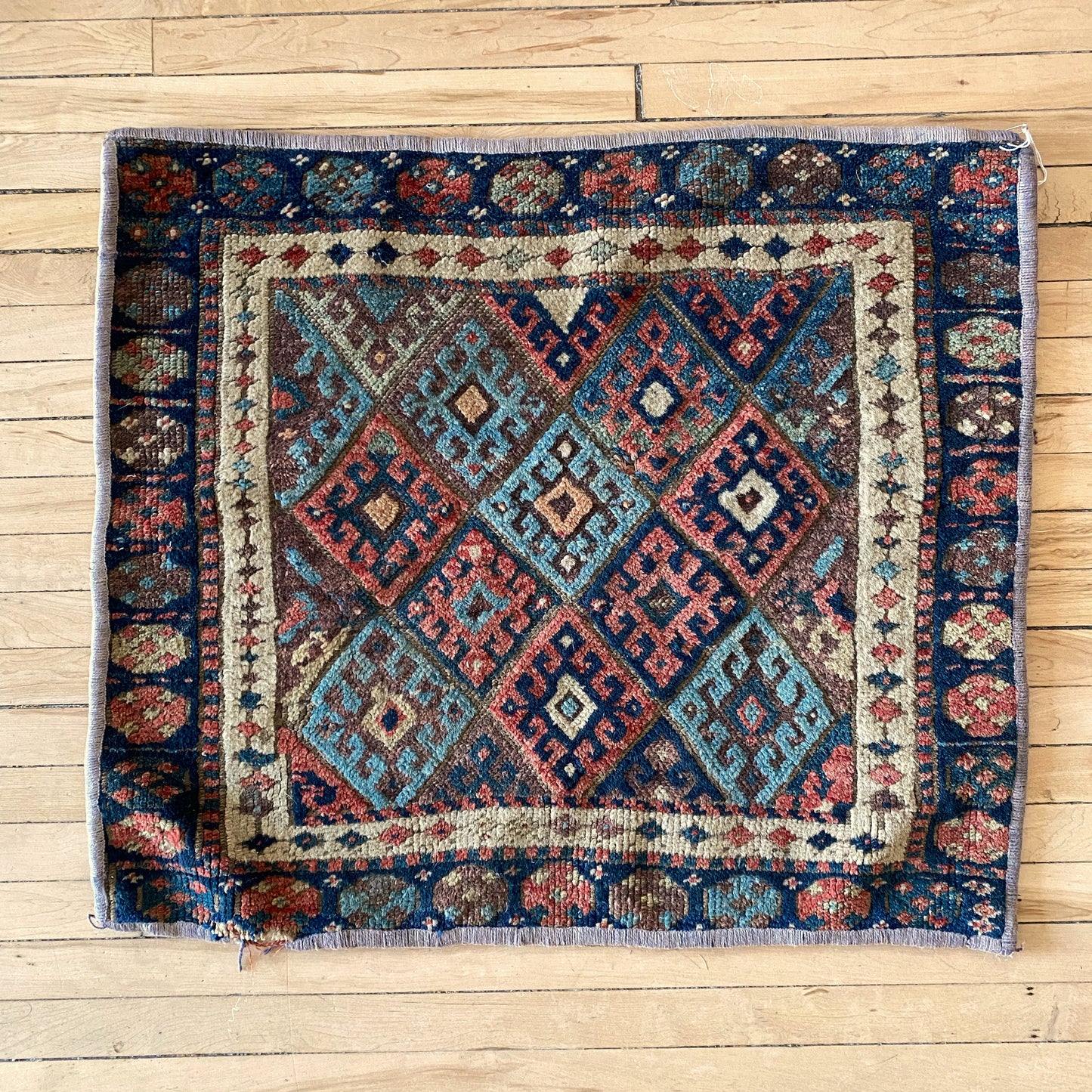 Antique Hand-knotted Persian Textile Hanging / Rug