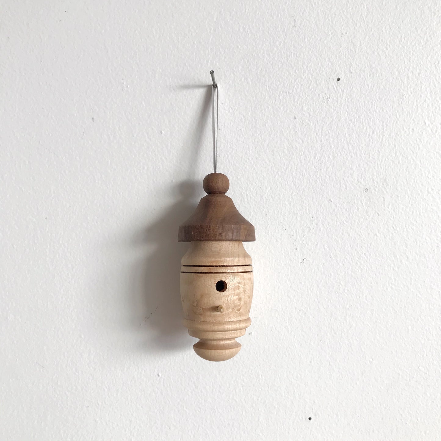 Wooden Heirloom Ornament, Birdhouse / Fairy House