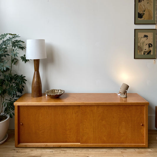 Handcrafted Credenza w/ Sliding Doors
