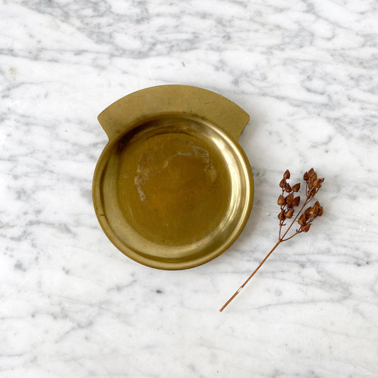 Classic Vintage Brass Change Dish
