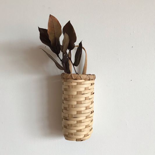 Slender Woven Hanging Basket
