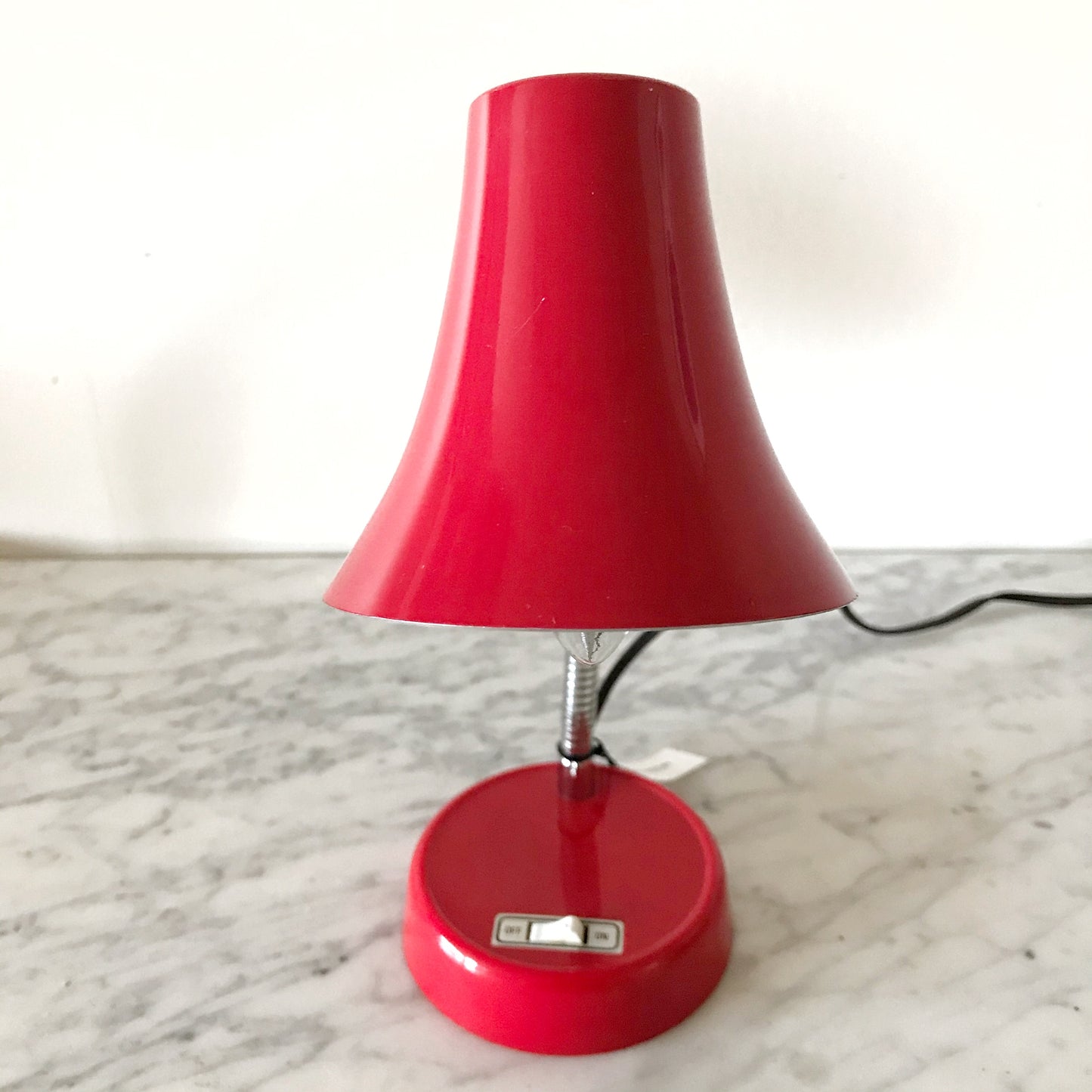 Vintage Red Desk Lamp