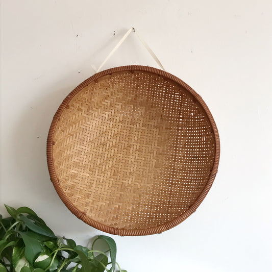 Vintage Winnowing Basket