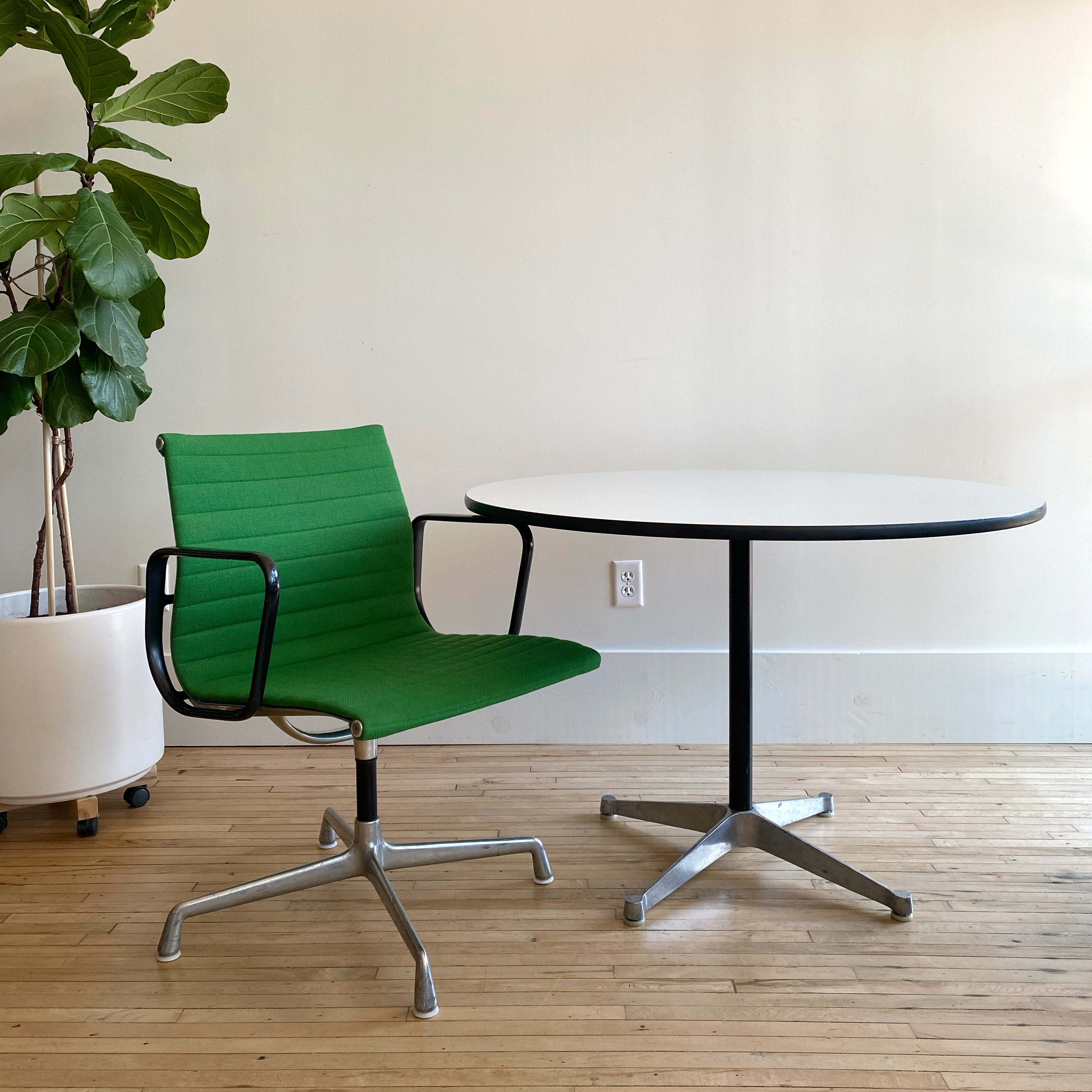 Vintage Eames for Herman Miller Office Chair, Emerald Green