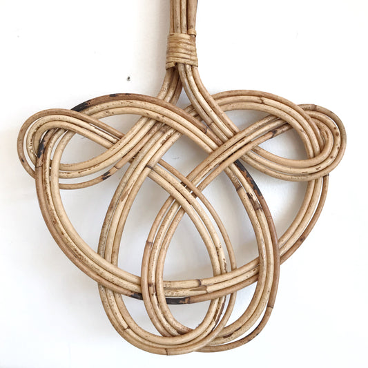 Vintage Rattan Rug Beater