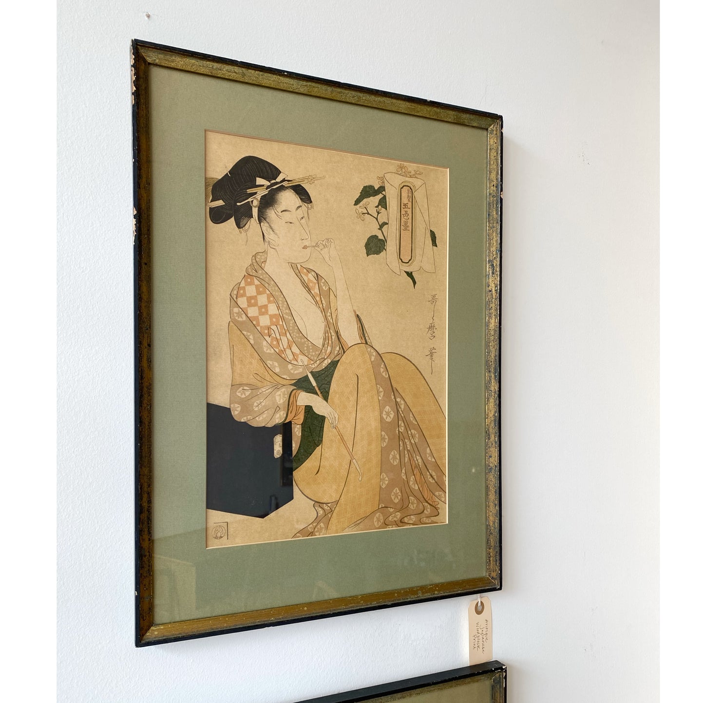 Original Antique Japanese Woodblock Print