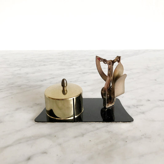 Vintage Stamp Dispenser with Scale