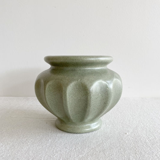 Vintage Ceramic Planter by Haeger, Green
