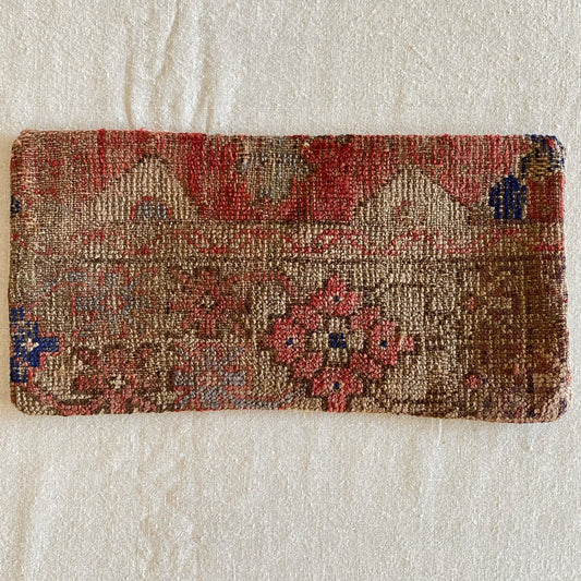 Hand-knotted Turkish Pillow Cover (8x16)