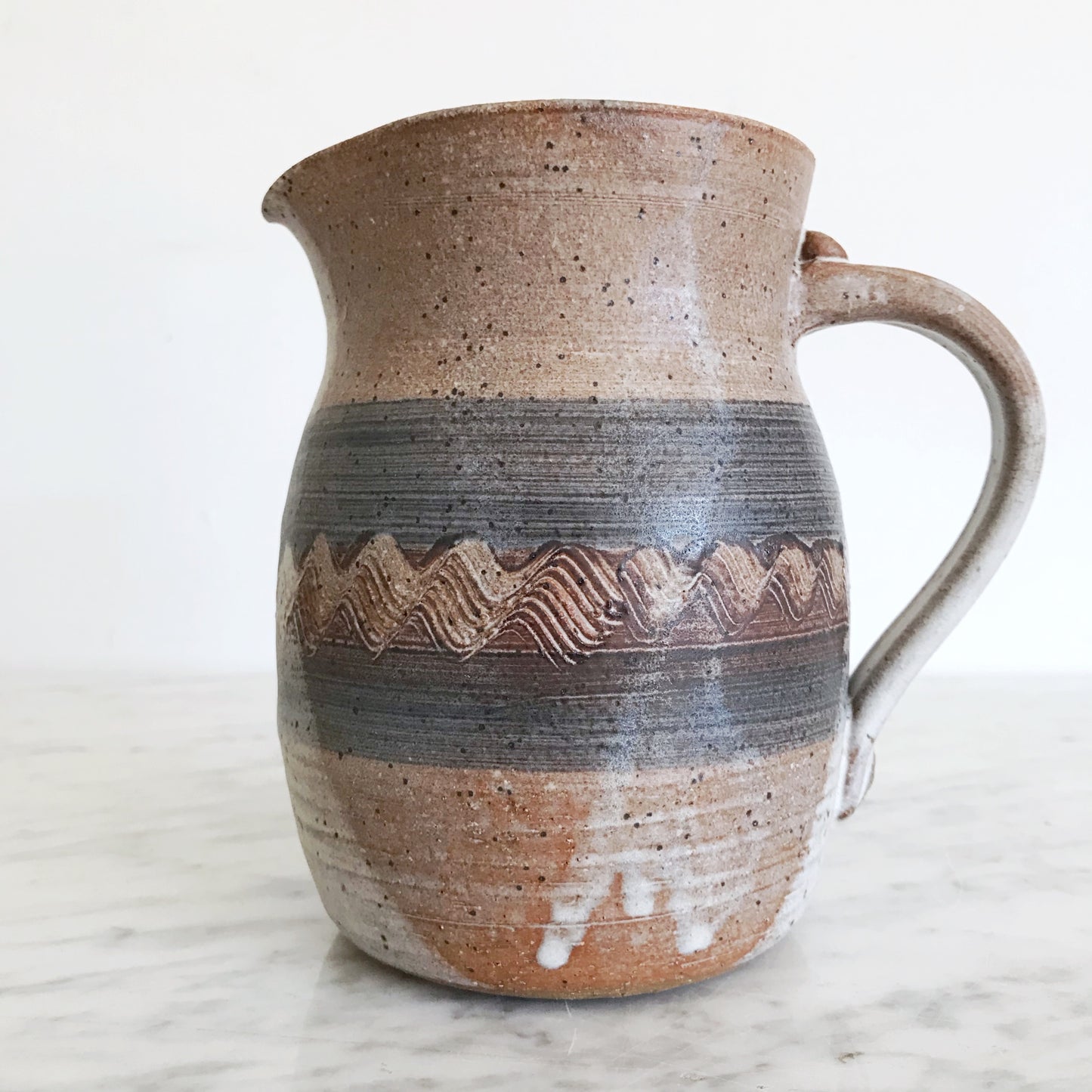 Handcrafted Pottery Pitcher