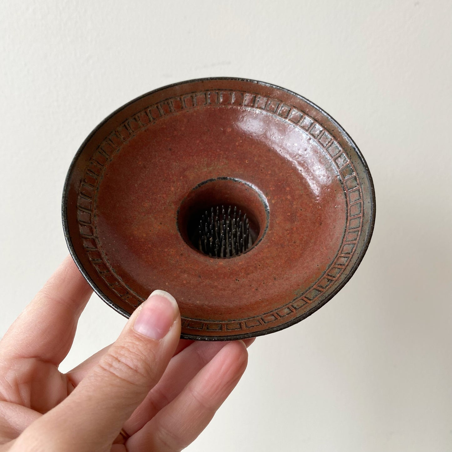 Vintage Pottery Ikebana Vase