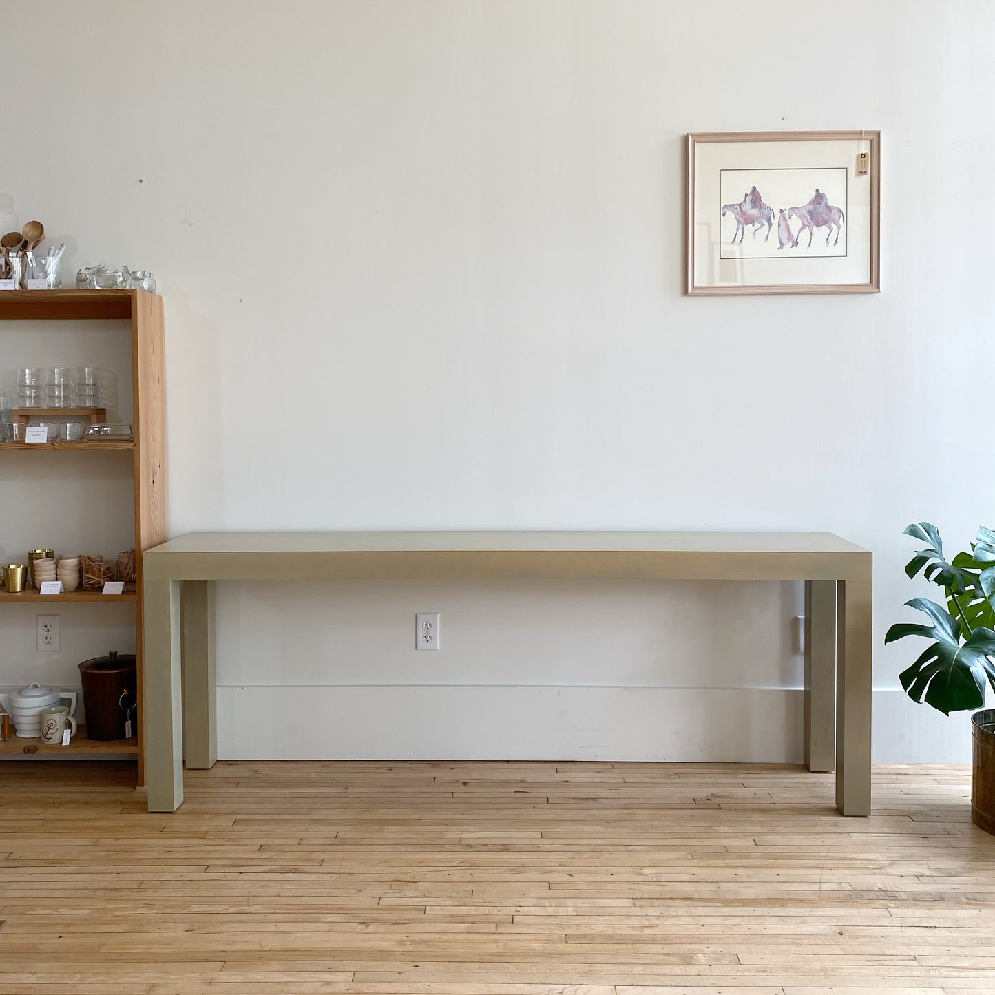 Extra Long Parsons Console Table / Sofa Table, 80"