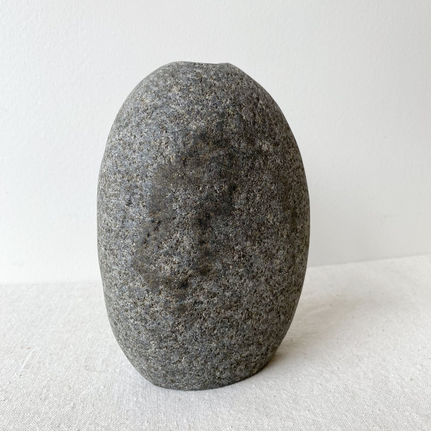 Vintage Gray Stone Vase