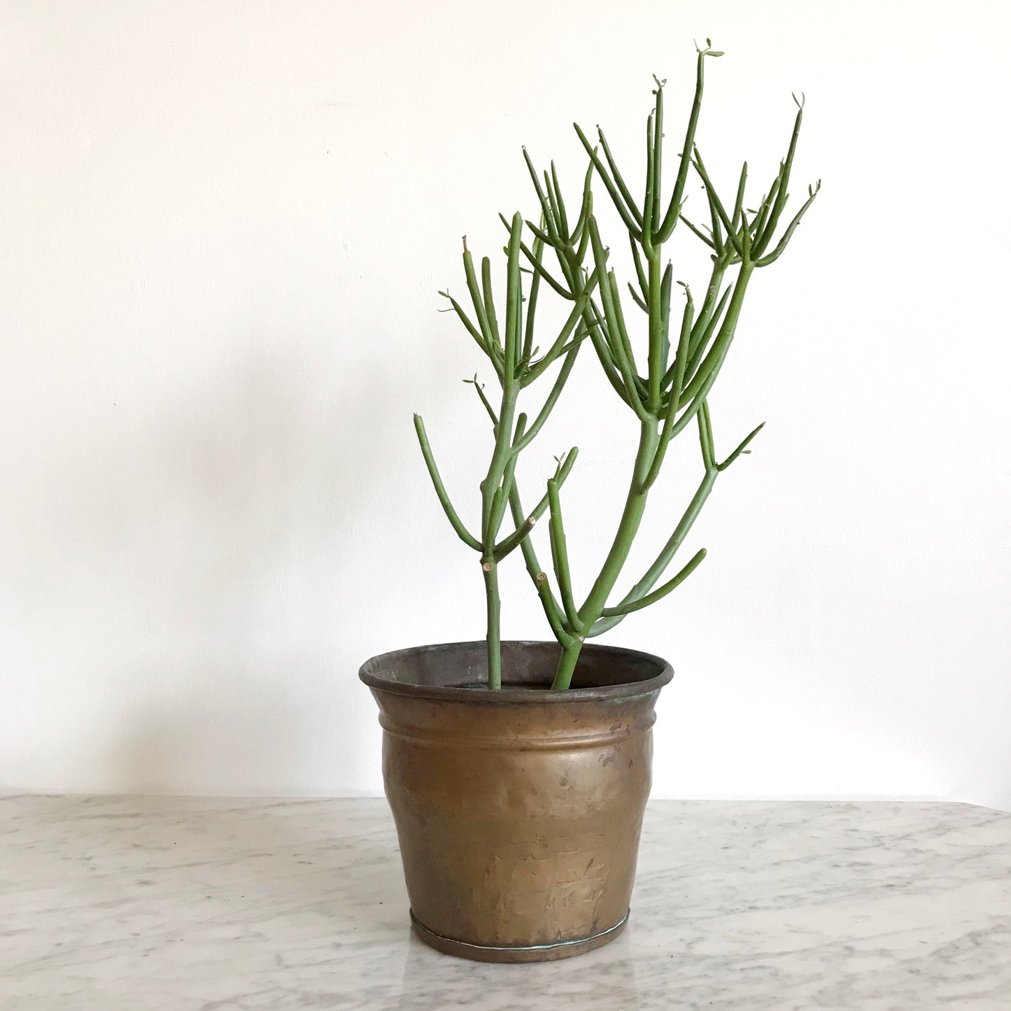 Vintage Copper Planter, 6”