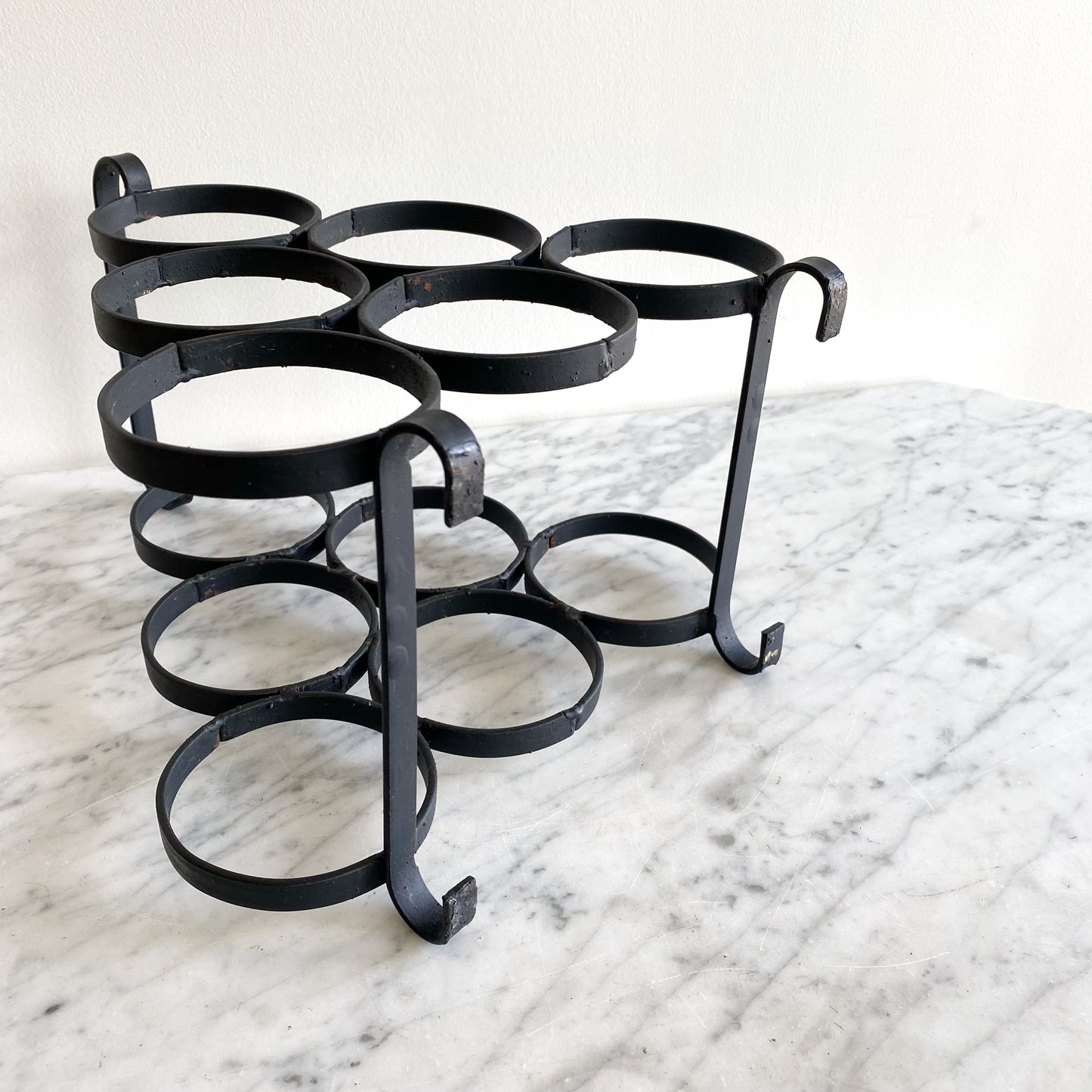 Vintage Iron Wine Rack