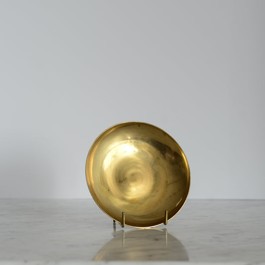Simple Vintage Brass Dish
