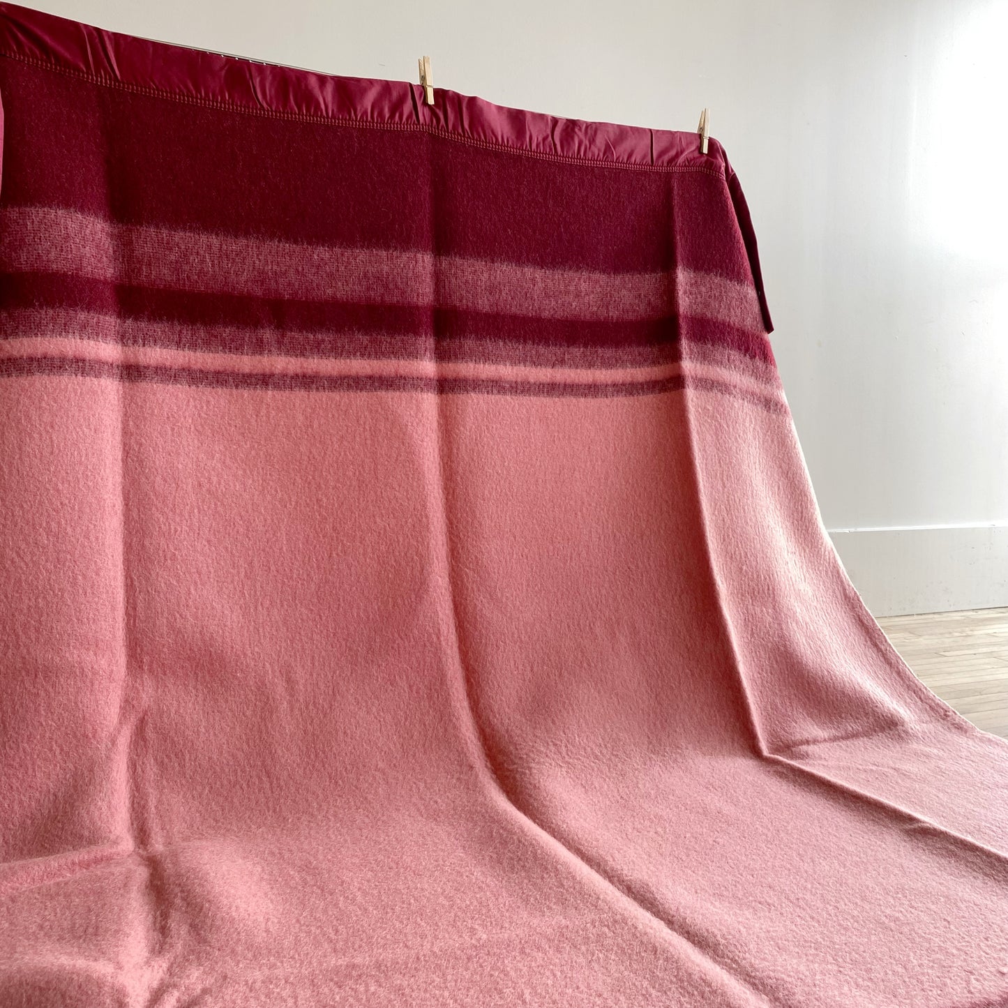 Vintage Wool Blanket by Faribo- 70x84