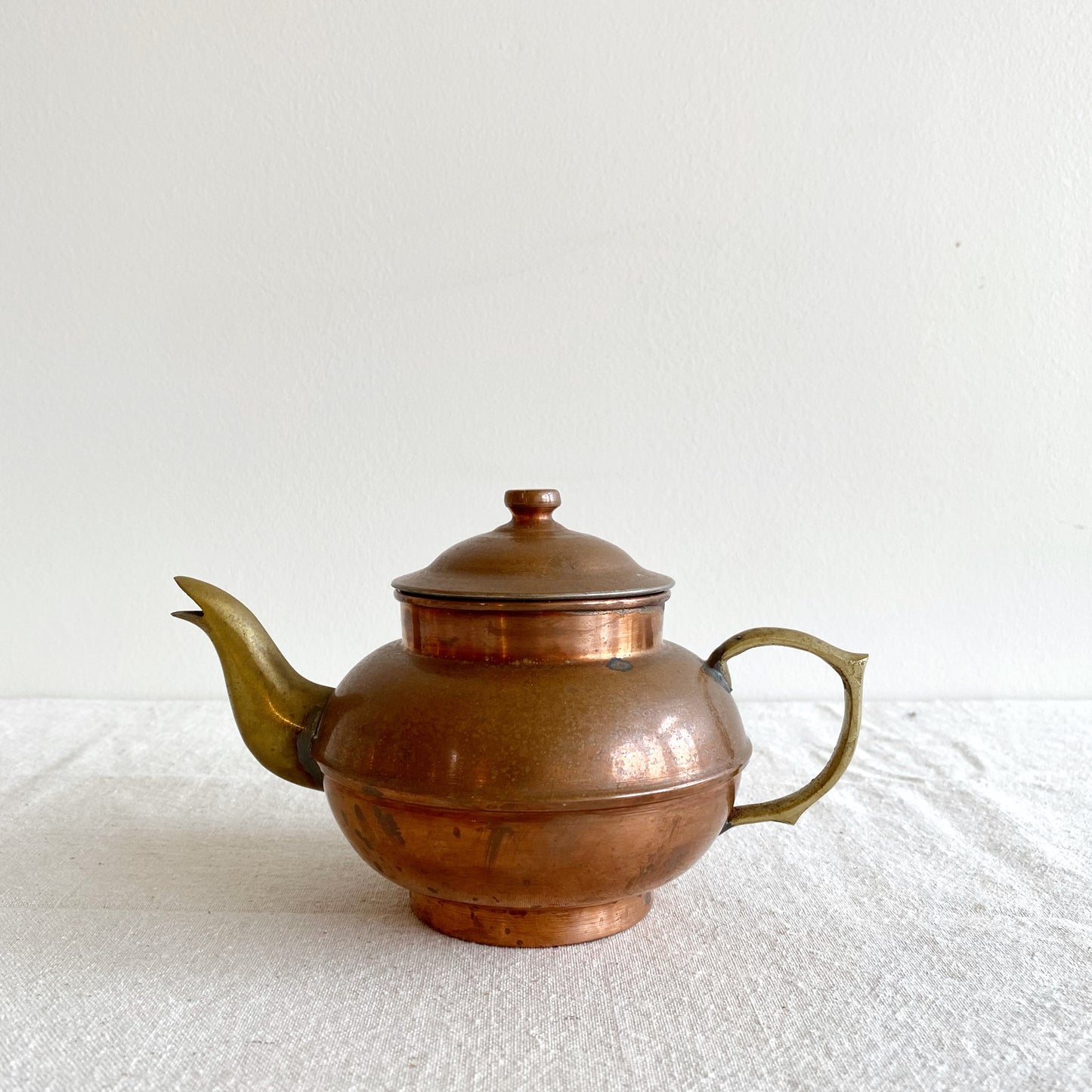 Small Vintage Copper Teapot