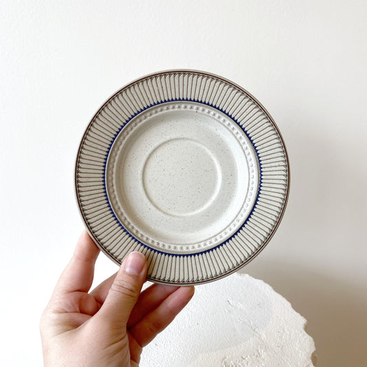 Vintage Mikasa Stone Craft Saucer