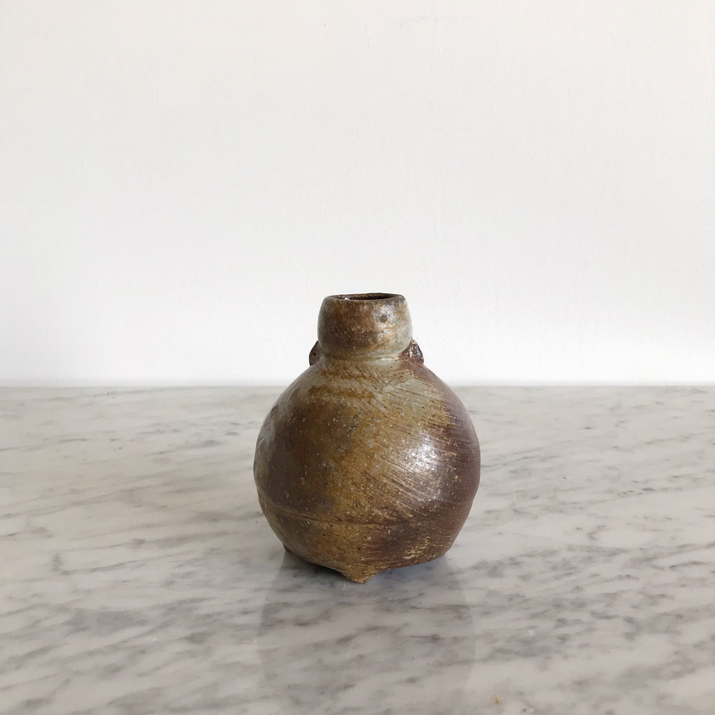 Vintage Studio Pottery Vase, 4.25”