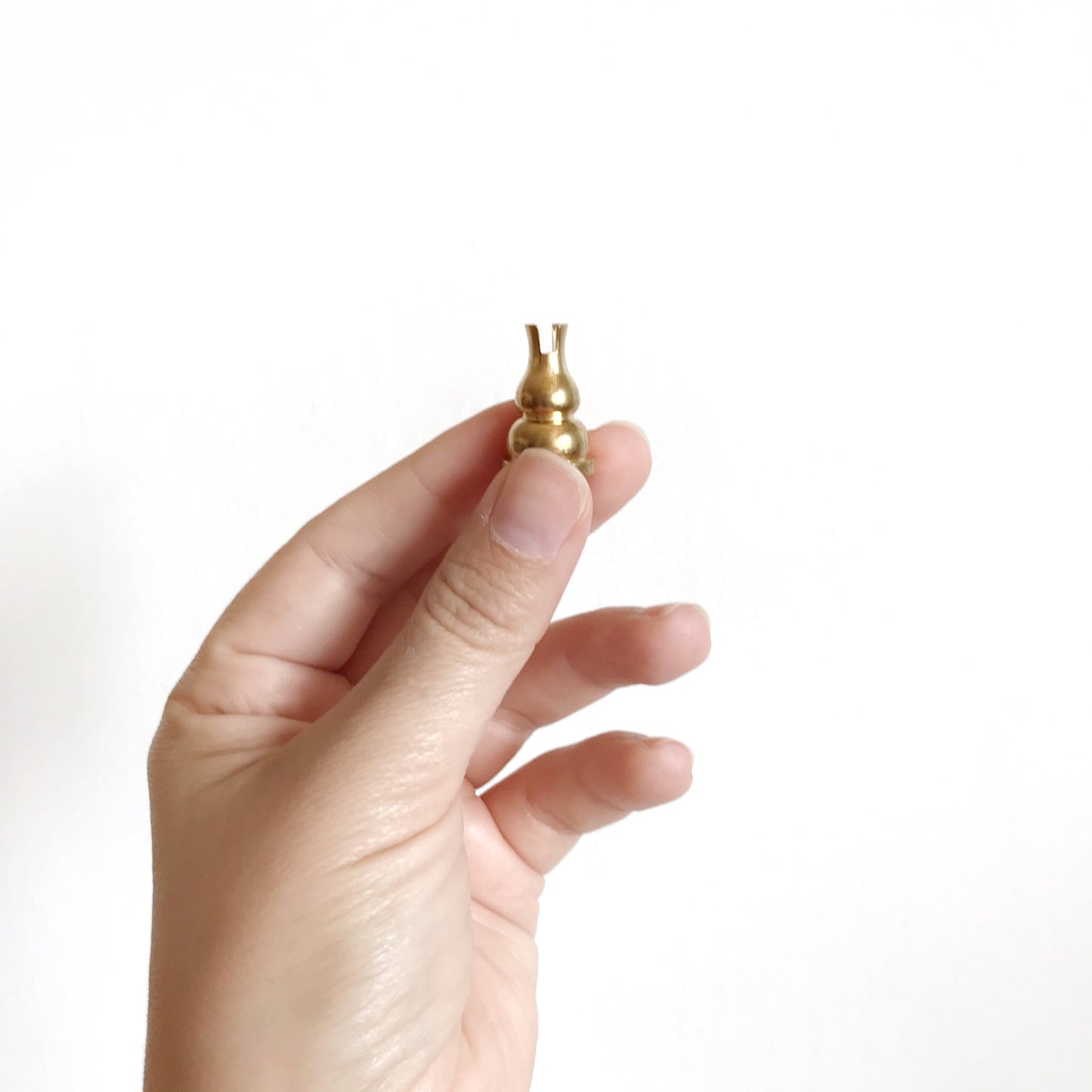 Minimalist Brass Incense Holder