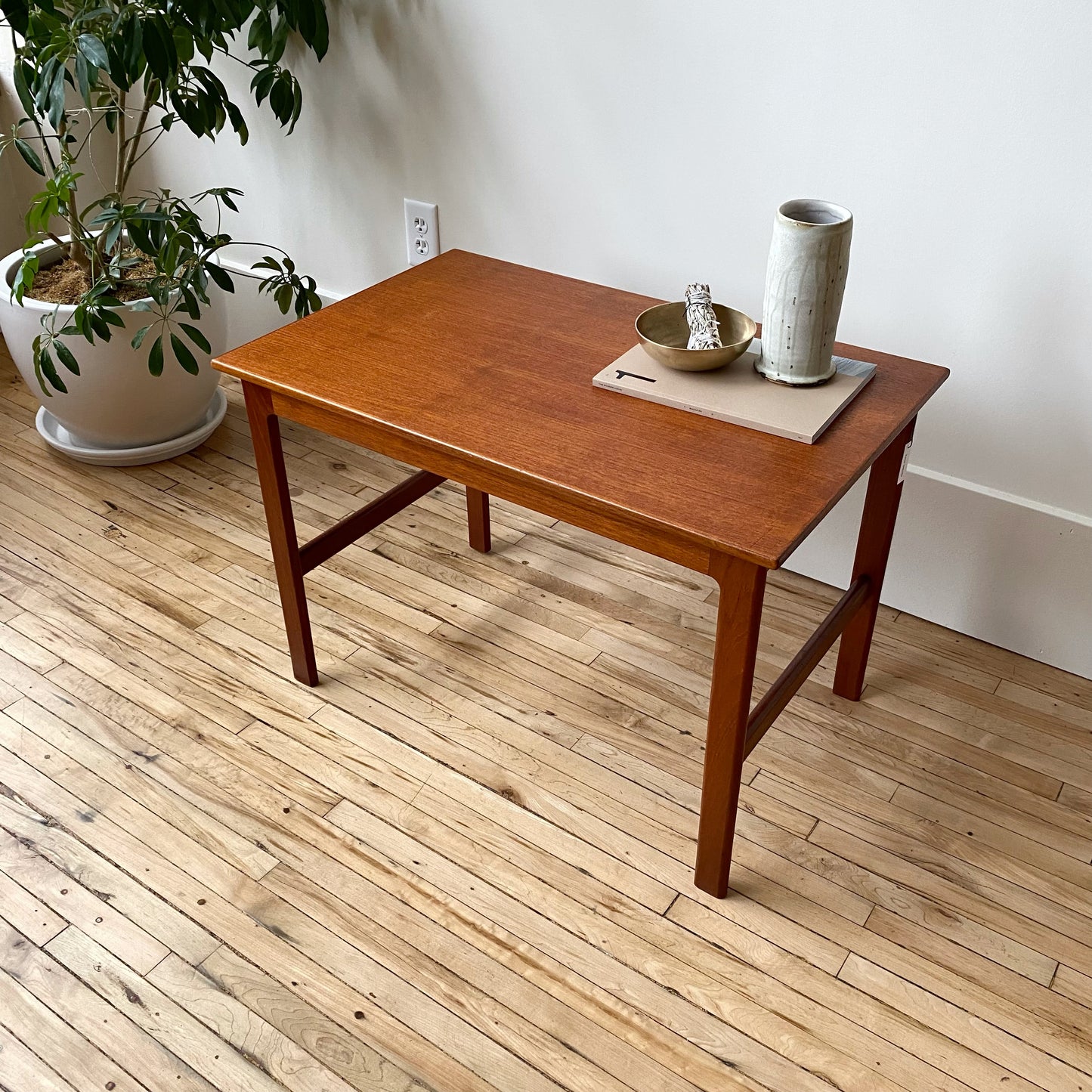 Vintage Petite Danish Teak Coffee Table / End Table