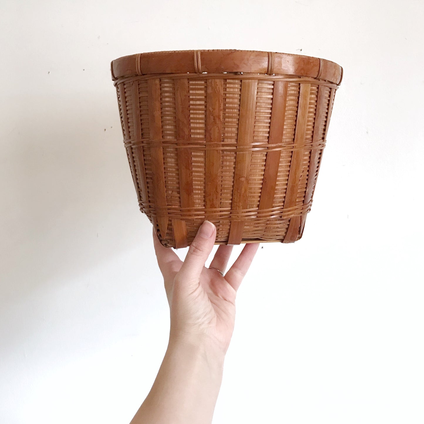 Small Vintage Wicker Basket