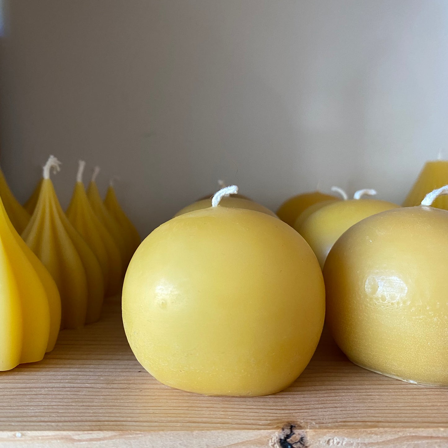 BEESWAX CANDLES by HEIRLOOMISTA