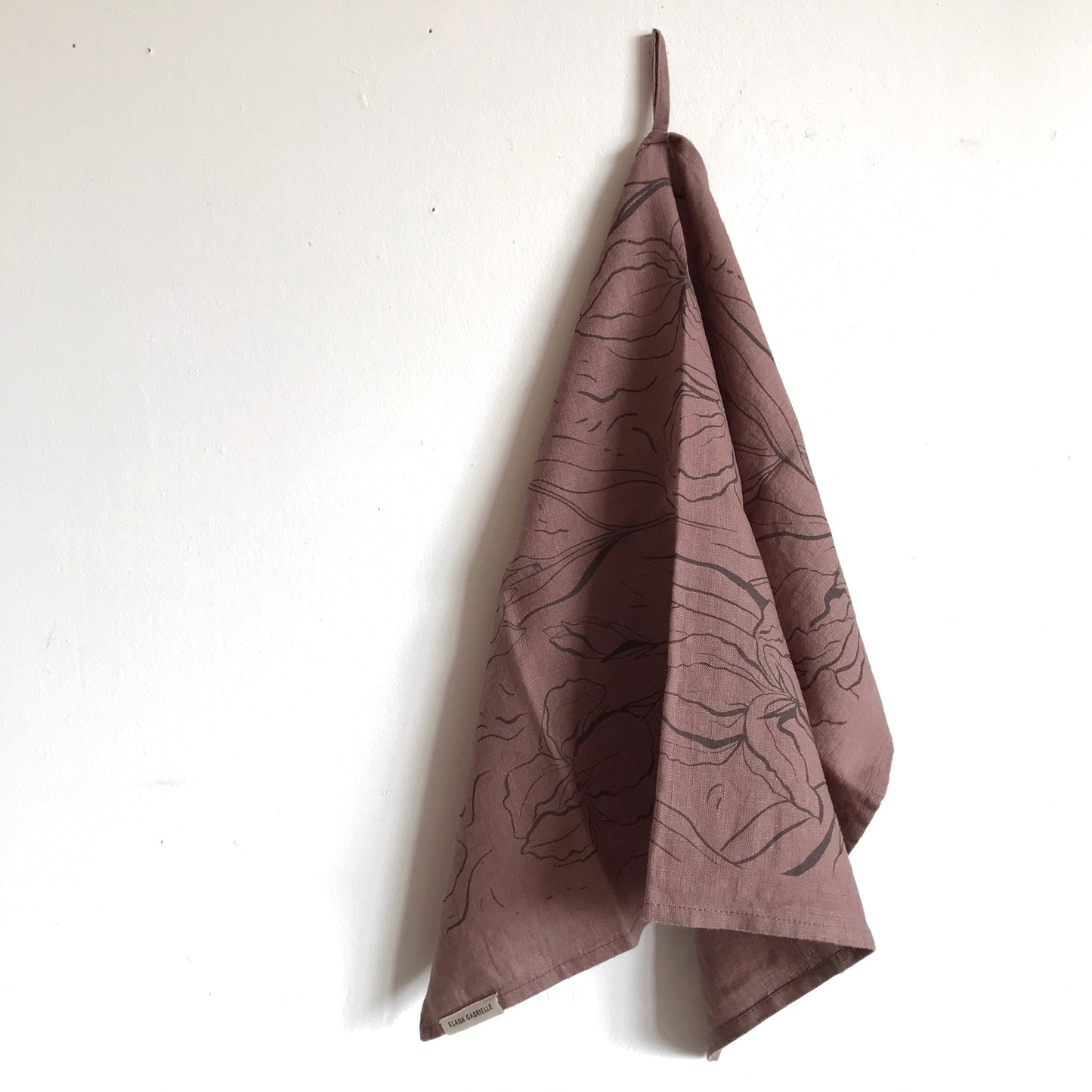 Iris Linen Tea Towel