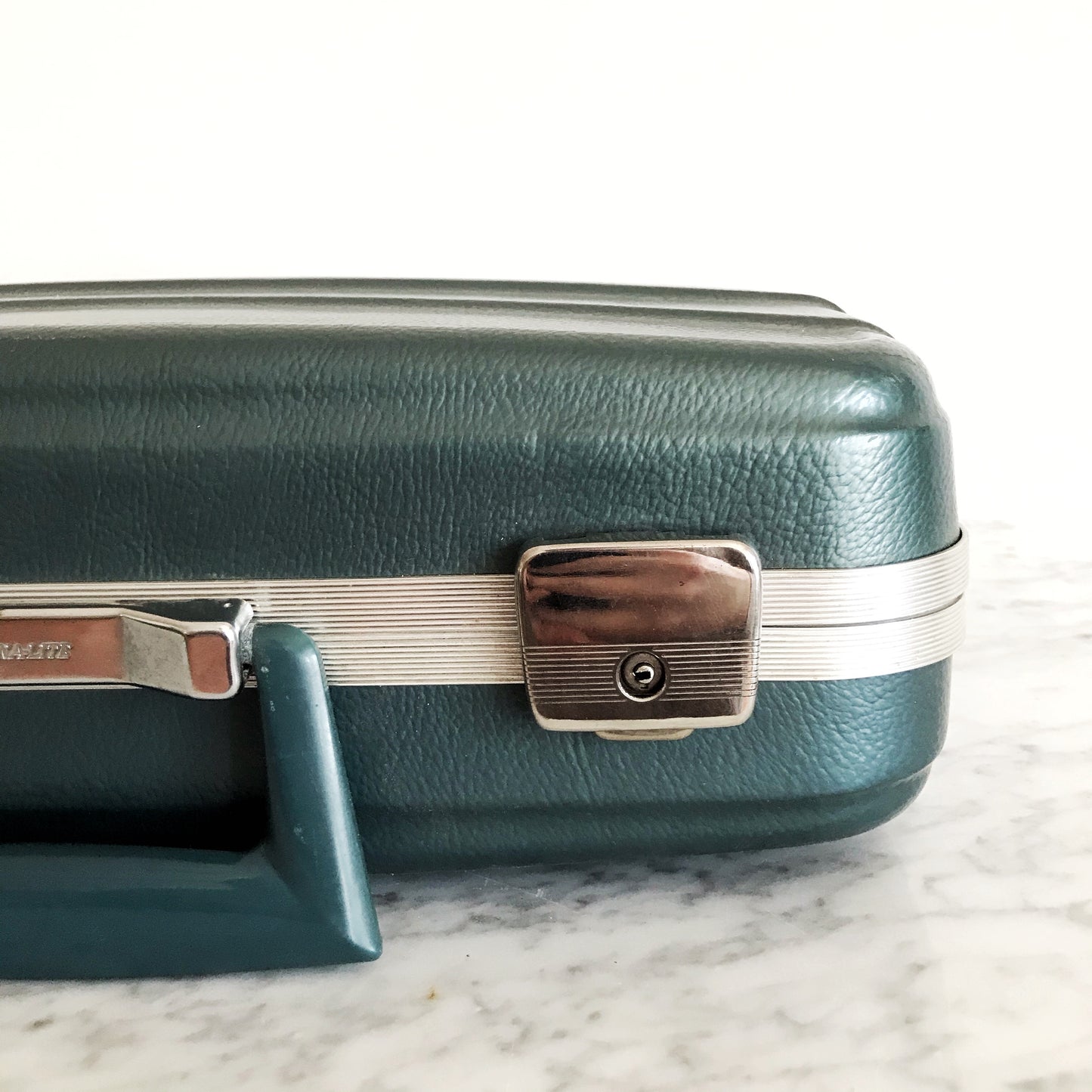 Small Vintage Magna-Lite Suitcase, Green