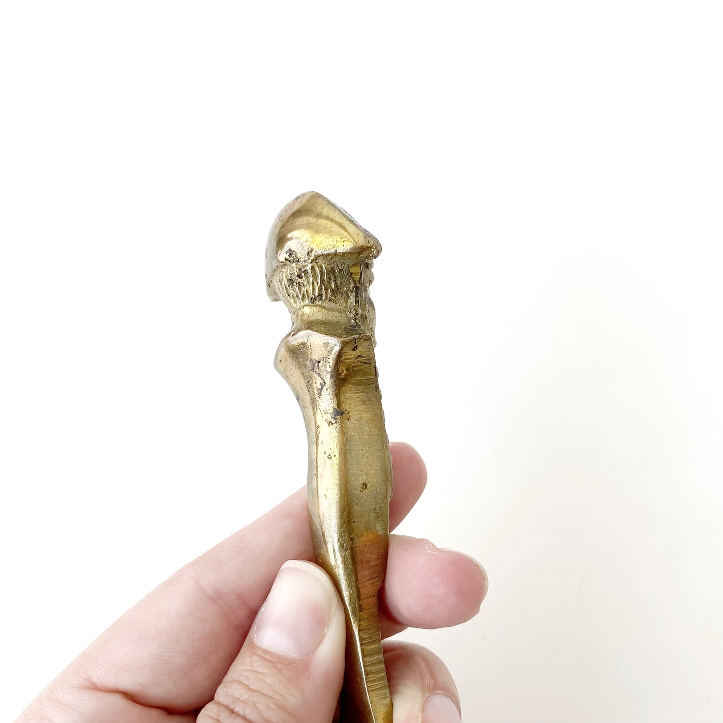 Vintage Solid Brass Soldier Bottle Opener