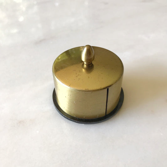 Vintage Brass Stamp/Washi Tape Dispenser