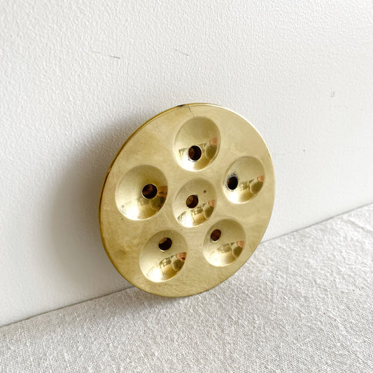 Vintage Dansk Brass Candle Holder
