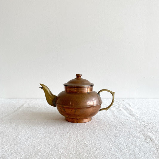 Small Vintage Copper Teapot