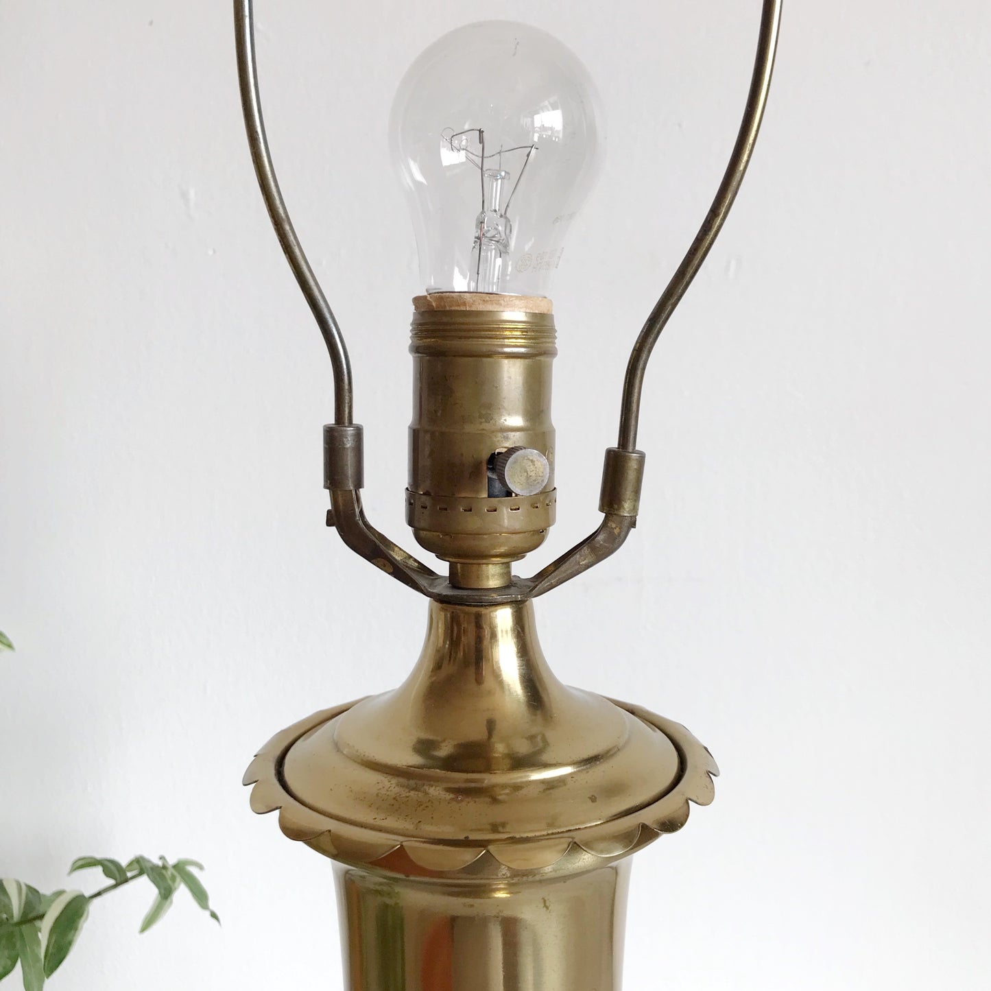 Vintage Decorative Brass Table Lamp Base