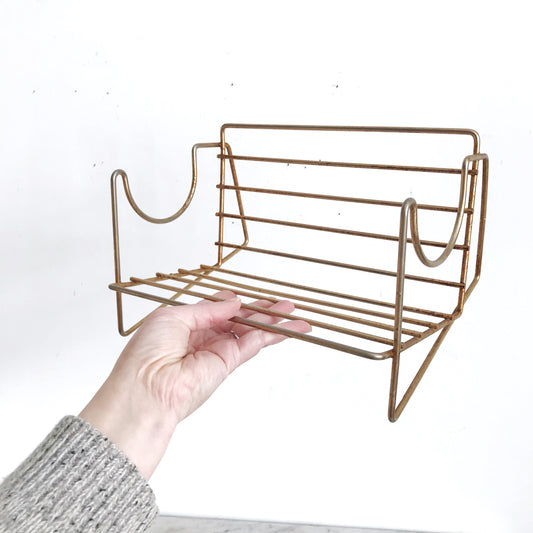 Vintage Gold Wire Book Holder