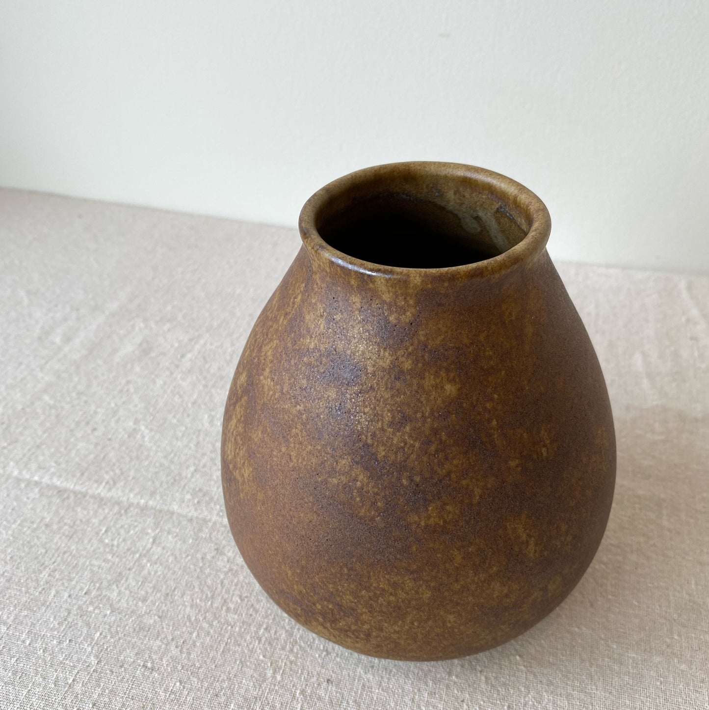 Vintage Signed Studio Pottery Vase, Jan and Helga Grove, Canada