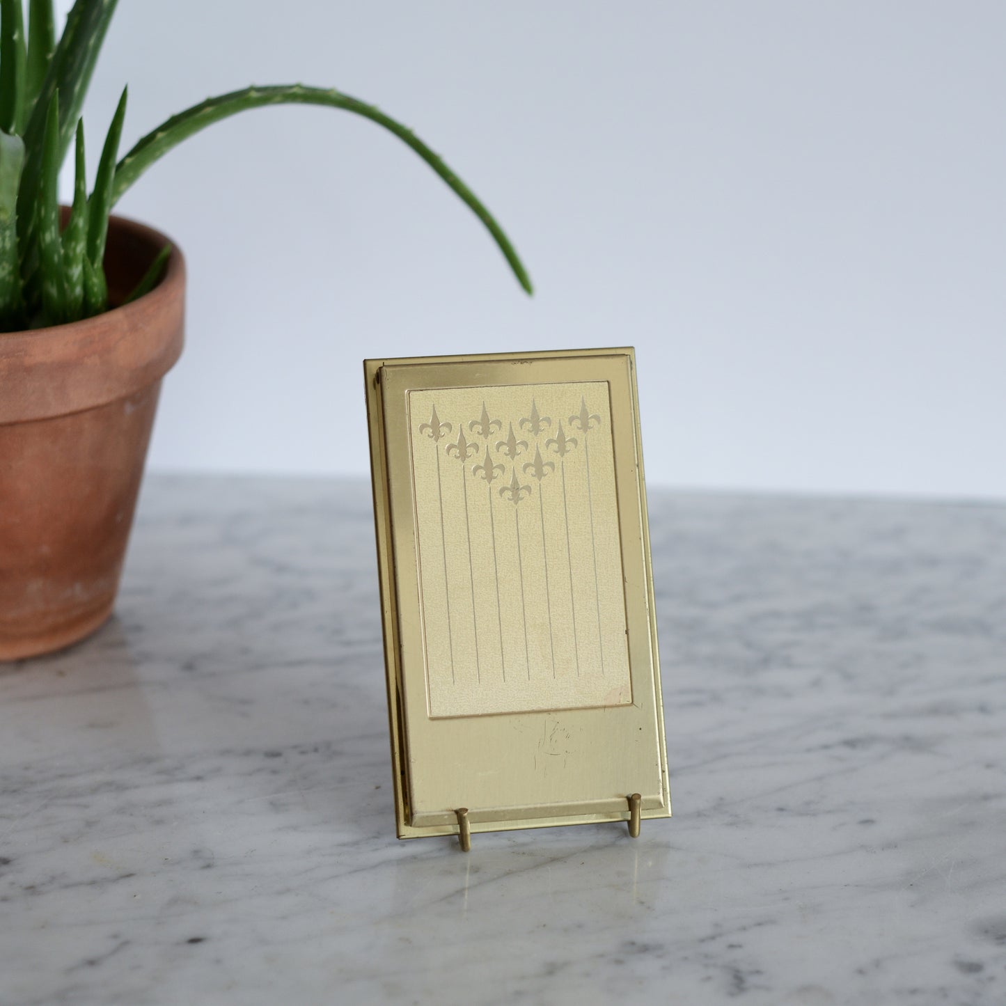 Vintage Gold Telephone Note Pad
