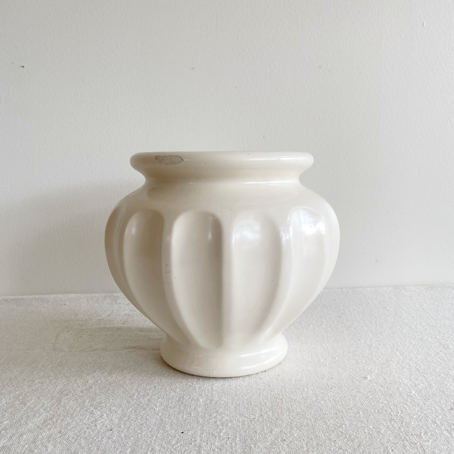 Vintage Ceramic Planter by Haeger, Ivory