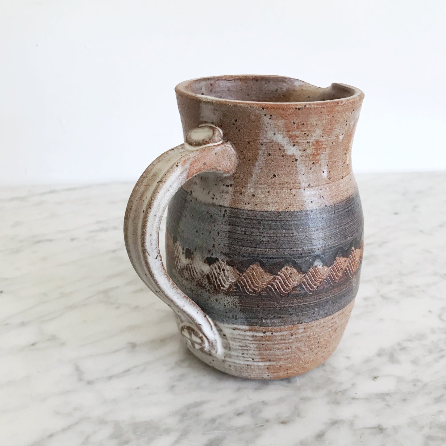 Handcrafted Pottery Pitcher