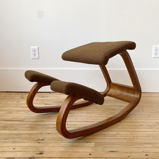 Vintage Scandinavian Ergonomic Kneeling Chair